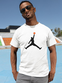 Basketball Silhouette T-shirt -SPIdeals Designs