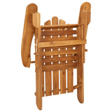 vidaXL Patio Adirondack Chair Solid Wood Acacia