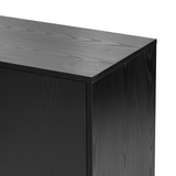 Modern Cabinet with 2 Doors and 3 Drawers, Suitable for Living Rooms, Studies, and Entrances.