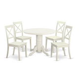 5  PC  Kitchen  nook  Dining  set  -  Kitchen  Table  and  4  dinette  Chairs