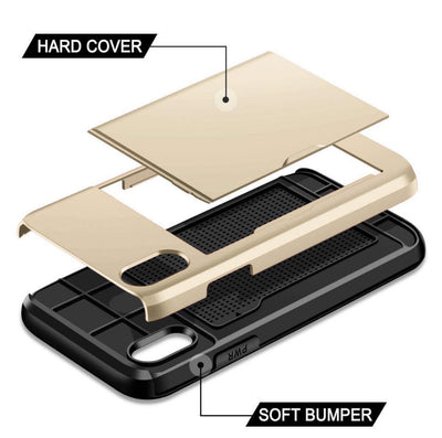 Card Shockproof Hybrid Wallet