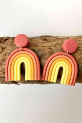 Rainbow Shape Dangle Earrings